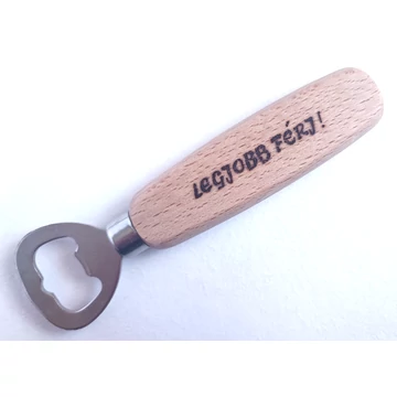 &quot;Legjobb férj!&quot; feliratú klasszikus sörnyitó