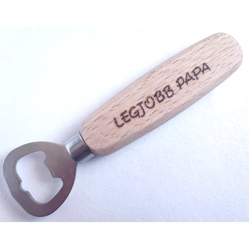 &quot;Legjobb papa&quot; feliratú klasszikus sörnyitó