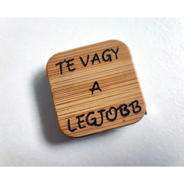 &quot;Te vagy a legjobb Apa&quot; feliratú mérőszalag