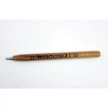 Mosolyogj! bükkfa golyóstoll