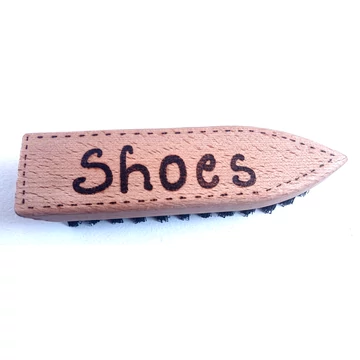 &quot;Shoes&quot; feliratú cipőkefe 