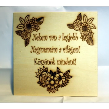 Legjobb Nagymama - feliratos kép