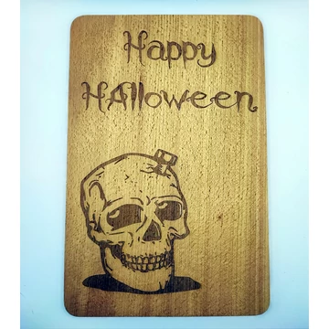 Koponyás halloweeni vágódeszka