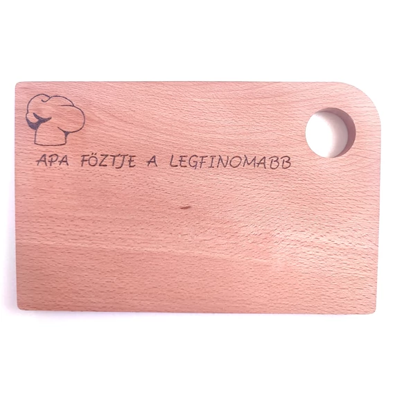 Apa főztje a legfinomabb reggeliző deszka