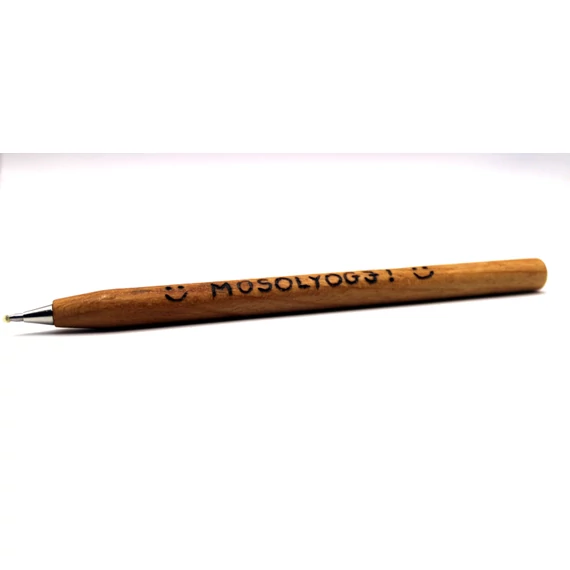 Mosolyogj! bükkfa golyóstoll