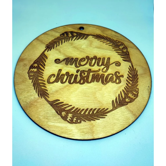 Merry Christmas óriás karácsonyi dísz