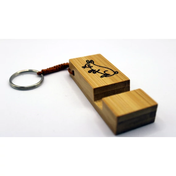 Nyuszi mintás mini mobiltelefon tartó