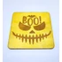 Halloween mintás poháralátét szett 