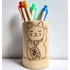 Maneki-neko mintás ceruzatartó